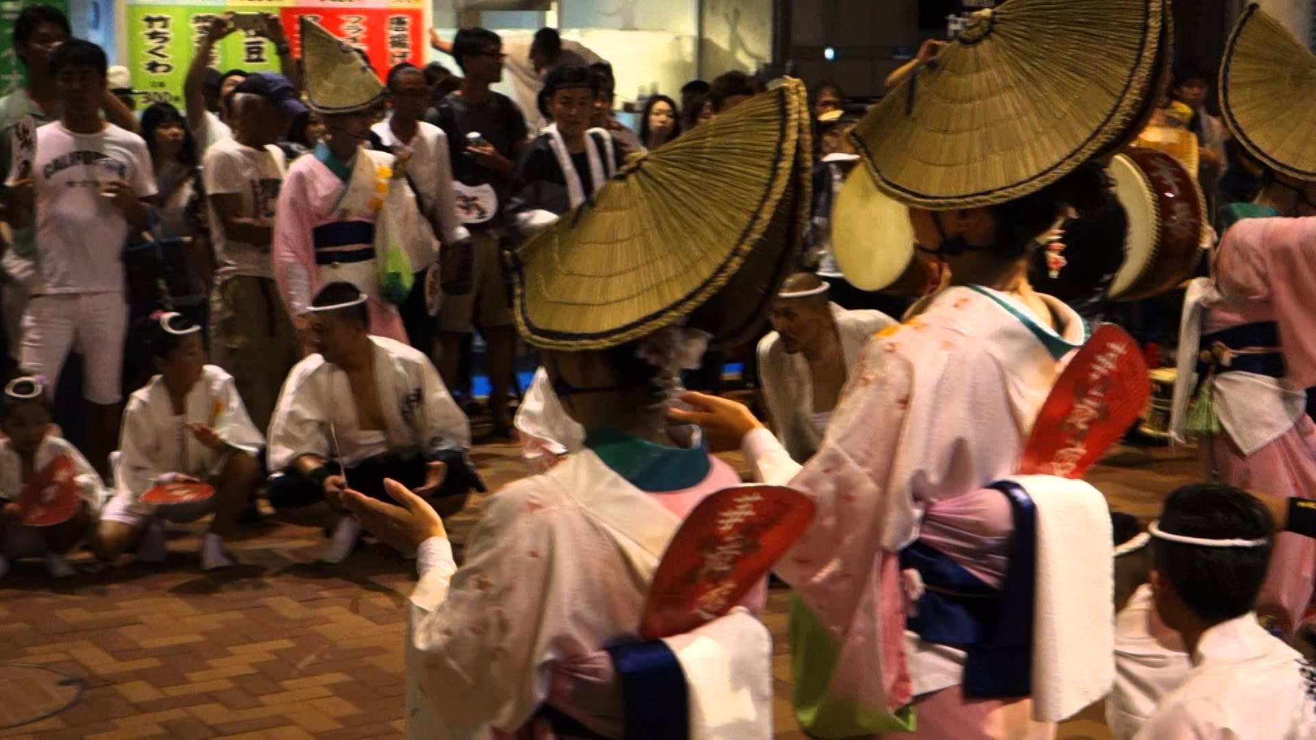 阿波踊りの女踊りに魅せられて徳島に踊りに来ました・華舞遊